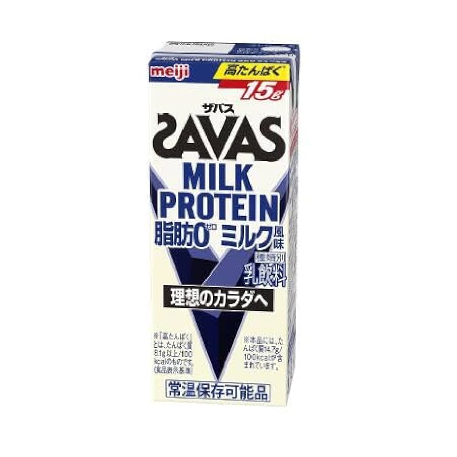 SAVAS - SAVAS プロテイン Amazon.co.jp: Meiji Savas Milk Protein 0% Fat, Milk Flavor